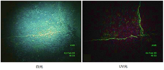 雙光源工業(yè)內(nèi)窺鏡，白光和紫外光可靈活切換